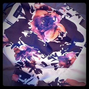 Floor length wide formal dress